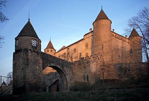 Castillo de Grandson, fortaleza medieval