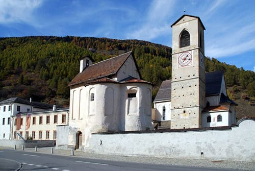 Convento Benedictino de San Juan, en Mustair Convento Benedictino de San Juan, en Mustair