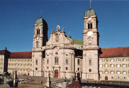 El monasterio benedictino de Einsiedln