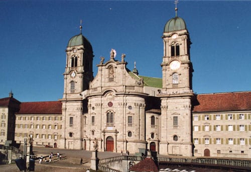 El monasterio benedictino de Einsiedln El monasterio benedictino de Einsiedln