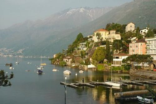 Ascona, cerca de Italia