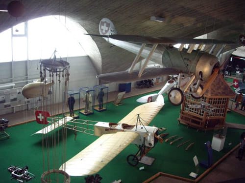 El Museo de la Aviación en Zurich