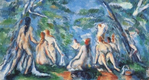Paul Cezanne, Les Baigneuses