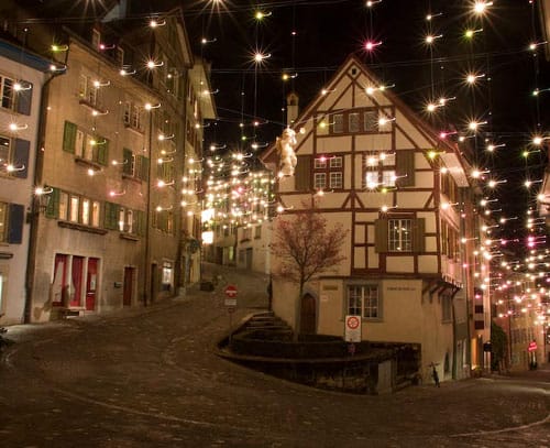 Festejos navideños en Suiza