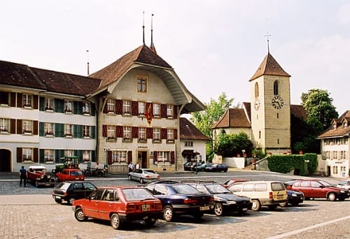 Centro historico de Aarberg