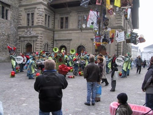 Musicos del Carnaval de Lucerna