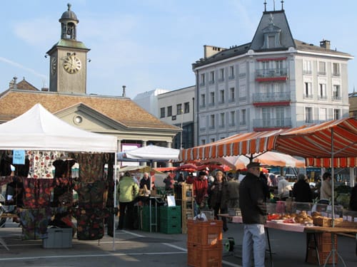 El mercado de Vevey
