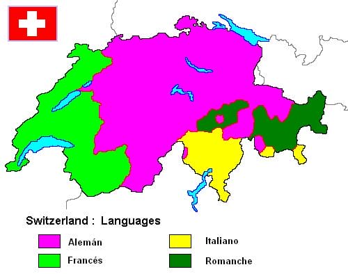 Idiomas de Suiza