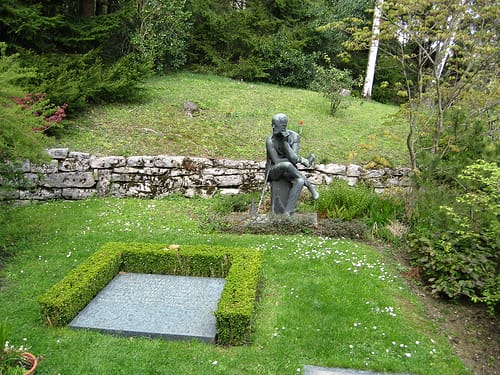 La tumba de James Joyce, en Zurich