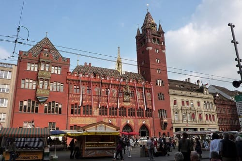 Marktplatz en Basilea
