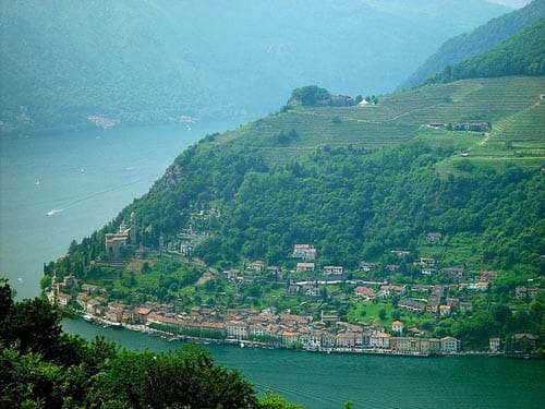 Morcote, un pueblo a orillas del lago Lugano