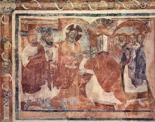 Los frescos carolingios del Convento de San Juan