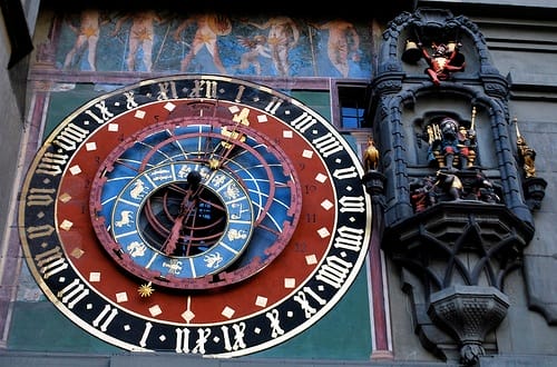 El reloj de Zytglogge, en Berna El reloj de Zytglogge, en Berna