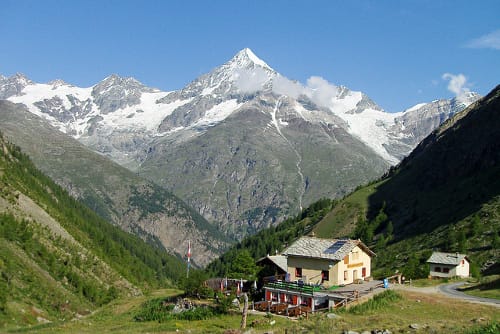 Täsch, un pueblo en Zermatt que habla portugués