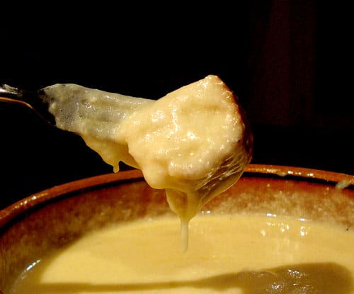 Una buena fondue en Bains des Paquis