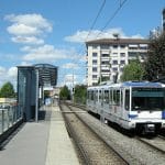 El metro de Lausanne, el único de Suiza