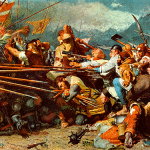 La Batalla de Morgarten en 1315